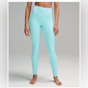 lululemon Align™ High-Rise Pant 28" size 6 color cyan blue